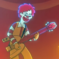 He's Ronald McDonald