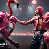 Drugged Flamingo