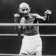 Gandhi's Left Hook
