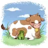 Kiwi & Cow