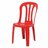 red chair window